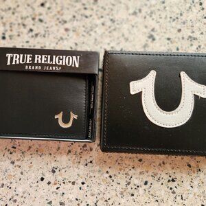 True Religion Men's Leather Wallet